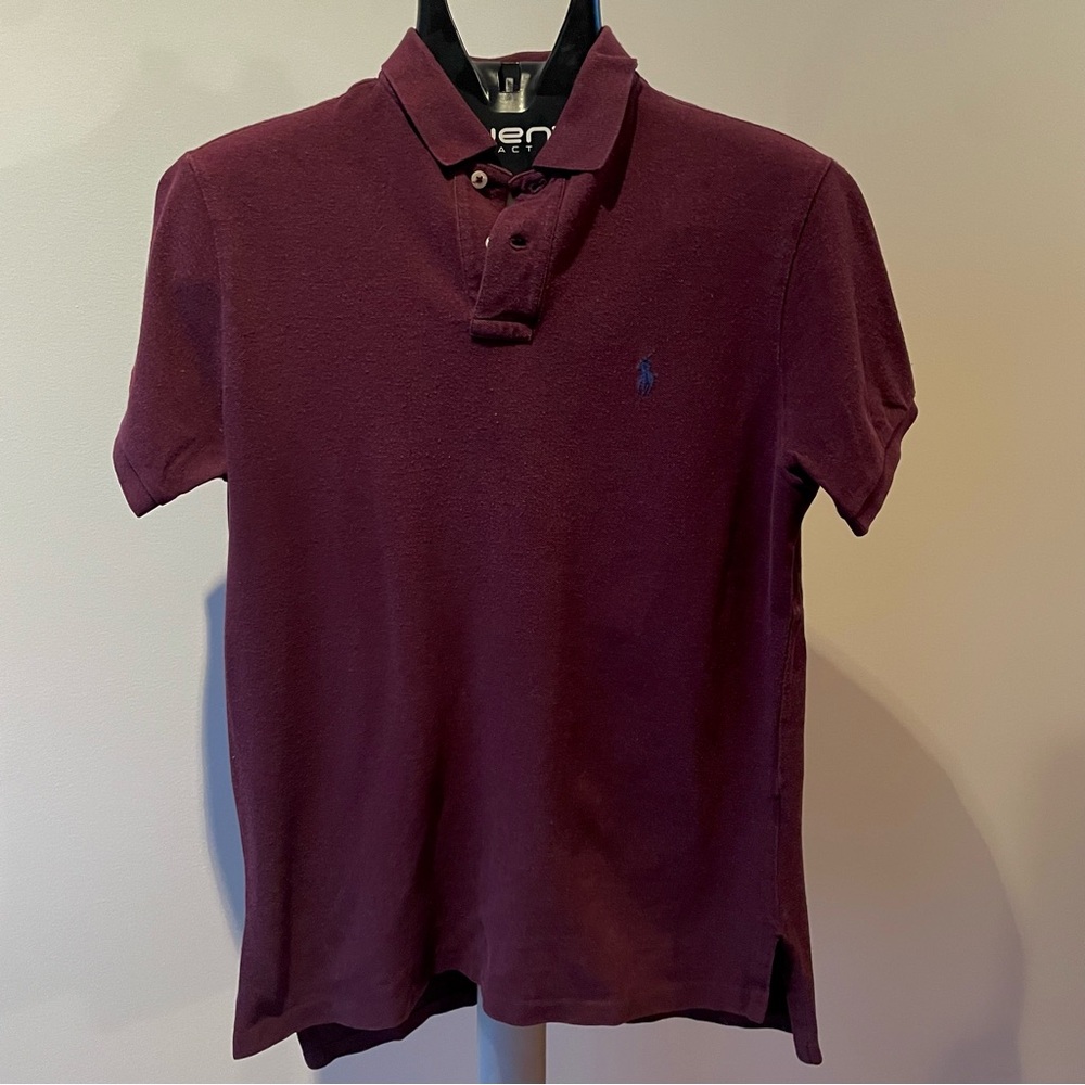 Polo Ralph Lauren burgundy polo